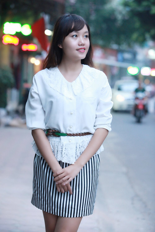 Mặc sơ mi trắng đón mùa Thu hiền - 8