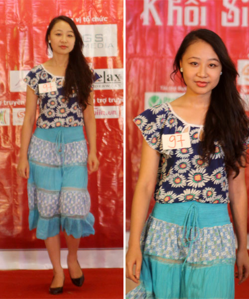 Thí sinh Imiss táo bạo với váy siêu ngắn - 13