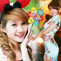 Bạn trẻ - Cuộc sống - Miss Teen nổi bật trên phố trung thu