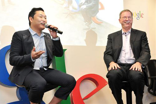 Chủ tịch Google cũng mê Gangnam Style - 1