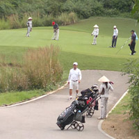 Tin tức trong ngày - Nhọc nhằn nghề... nhặt bóng golf