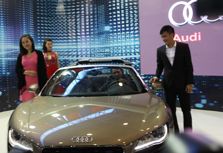 Theo một số nhân viên của Audi cho biết, chàng tiền đạo đội tuyển quốc gia Việt Nam hiện đang là đại sứ cho thương hiệu Audi A5 tại Việt Nam