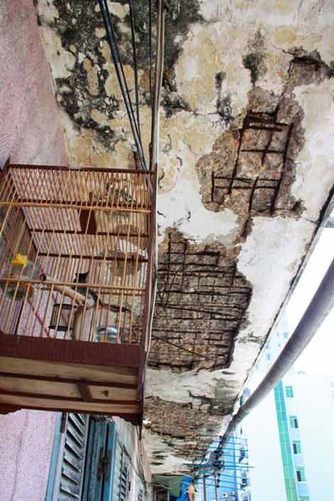 Rùng mình sống trong 'cụ' chung cư chờ sập - 2