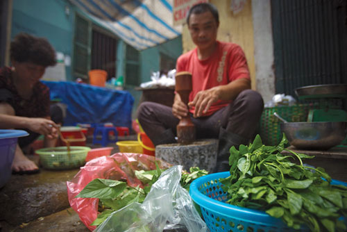 Thậm thịch phố giã cua đồng giữa Thủ đô - 2