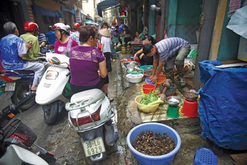 Thậm thịch phố giã cua đồng giữa Thủ đô - 6