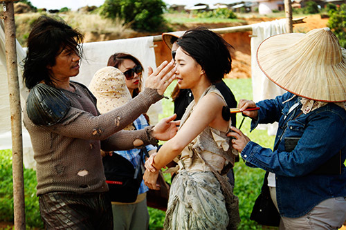 Vân Ngô hài hước tại trường quay - 9