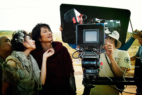 Vân Ngô hài hước tại trường quay - 8