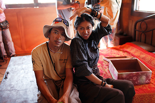 Vân Ngô hài hước tại trường quay - 2