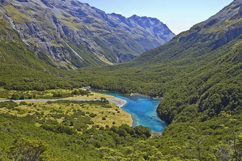 Hồ nước trong nhất thế giới ở New Zeland - 1