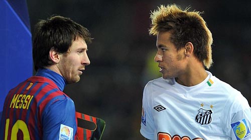 Messi khích lệ Neymar tỏa sáng tại Barca - 1