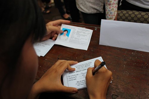 Cơm chay miễn phí cho sĩ tử thi đại học - 3