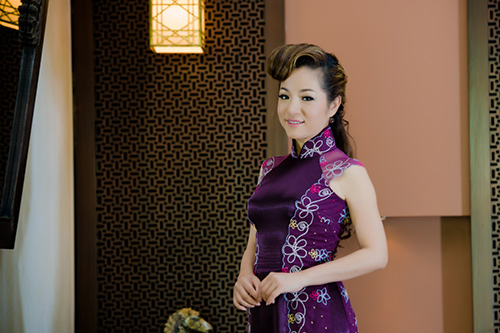 Thúy Nga, Hà Kiều Anh dịu dàng sắc tím - 2