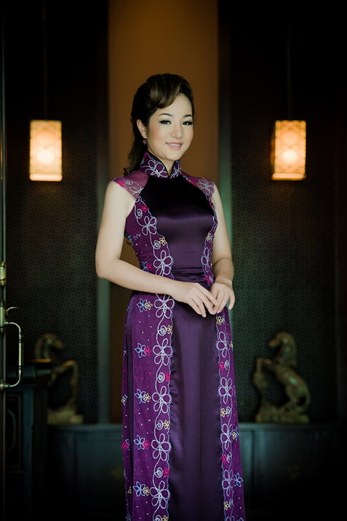 Thúy Nga, Hà Kiều Anh dịu dàng sắc tím - 8