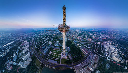 Thành phố Moscow mỹ lệ từ độ cao 503 mét - 1