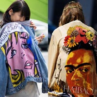 Xu hướng thời trang - Họa tiết mặt người lên cơn sốt