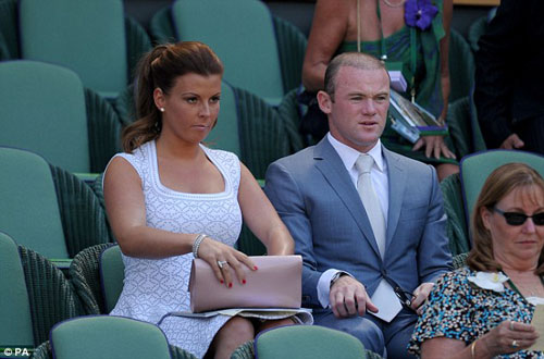 Vợ chồng Rooney tới cổ vũ Murray - 1