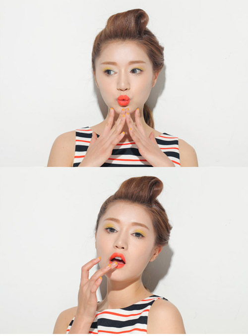 Tươi tắn với trào lưu trang điểm neon - 5