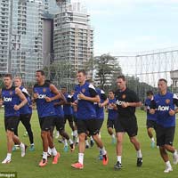 Bóng đá - Đến Thái Lan, MU lao ngay vào tập luyện