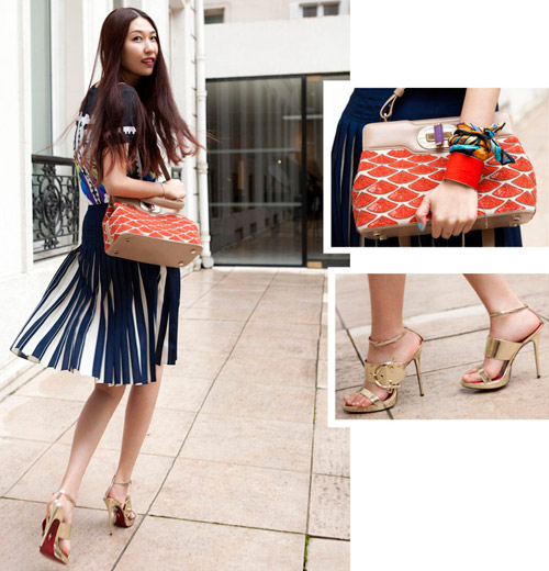 Mặc họa tiết tươi xinh ngày cuối hạ - 4