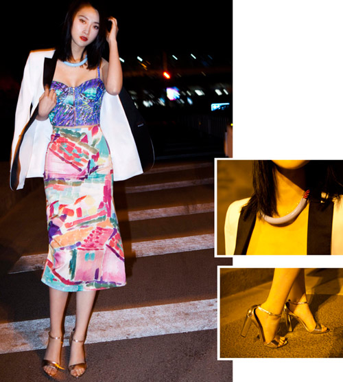 Mặc họa tiết tươi xinh ngày cuối hạ - 5