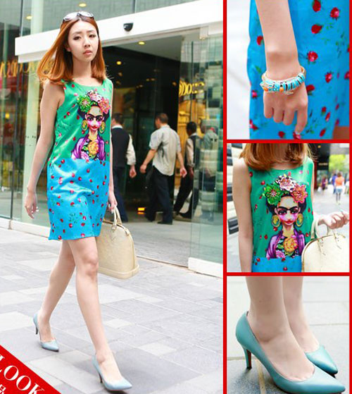 Mặc họa tiết tươi xinh ngày cuối hạ - 13