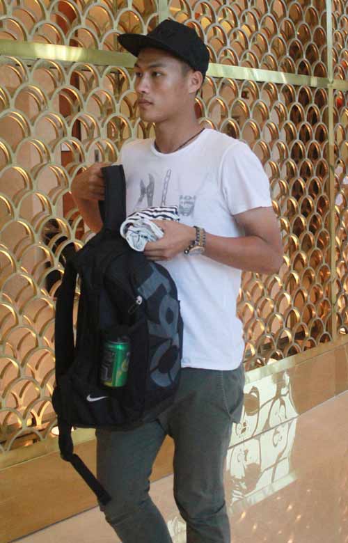 Công Vinh lịch lãm ở ngày hội quân ĐTVN - 3