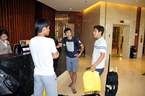 Công Vinh lịch lãm ở ngày hội quân ĐTVN - 5