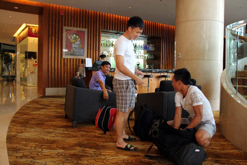 Công Vinh lịch lãm ở ngày hội quân ĐTVN - 9