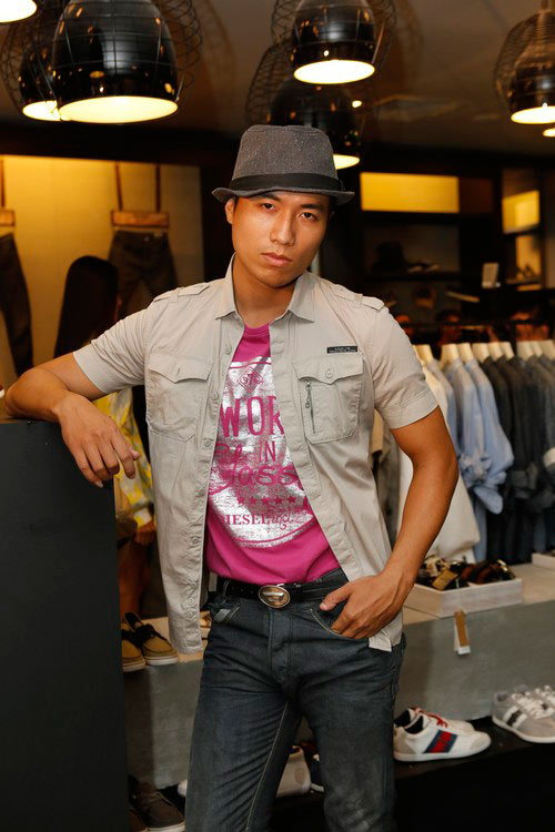 Thanh Hoài sexy với váy lệch vai - 10