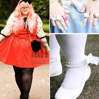 Người mẫu - Hoa hậu - Tín đồ mập hóa kẹo ngọt dễ thương