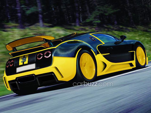 Bugatti veyron thế hệ tiếp theo lộ ảnh