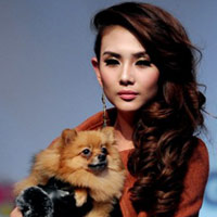 Xu hướng thời trang - Khi thú cưng "cặp kè" cùng siêu mẫu