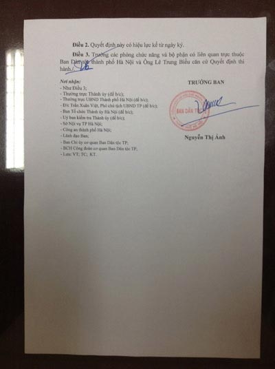 Hy hữu: Kỷ luật công chức đóng dấu "mật" - 3