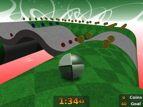 Neverball: Điều khiển quả cầu trên đường băng - 4