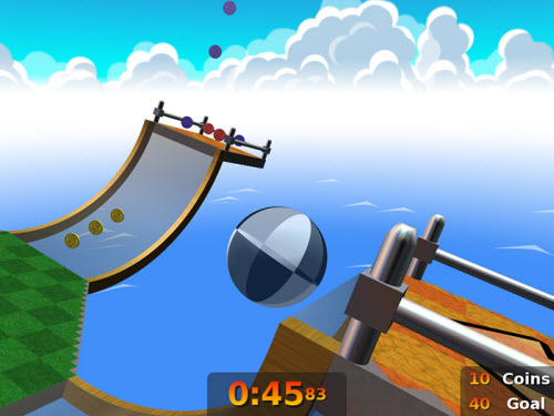 Neverball: Điều khiển quả cầu trên đường băng - 7