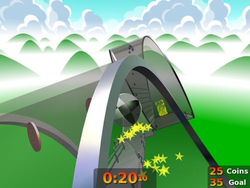 Neverball: Điều khiển quả cầu trên đường băng - 8