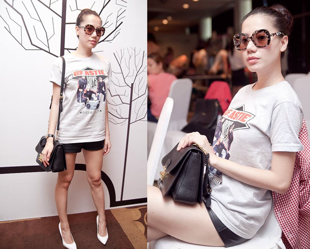 Chân dài mặc gì khi đi diễn show? - 3