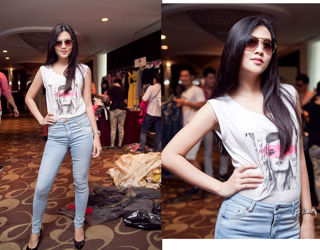 Chân dài mặc gì khi đi diễn show? - 5