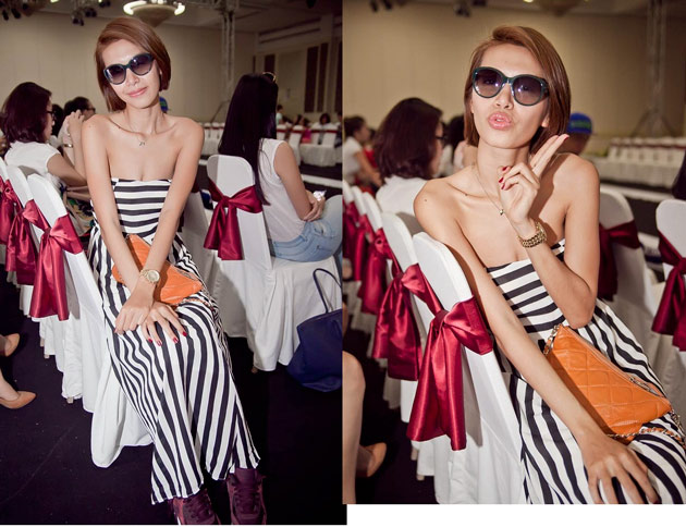 Chân dài mặc gì khi đi diễn show? - 14