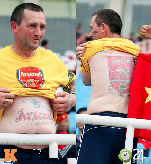 Mỹ Đình dậy sóng đón Pháo thủ - 4