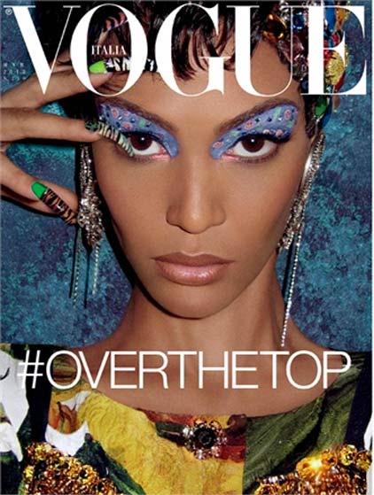 Những màn make-up đẹp nhất trên Vogue - 1