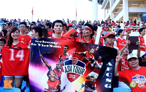 Giao hữu VN-Arsenal: Những CĐV đặc biệt - 2