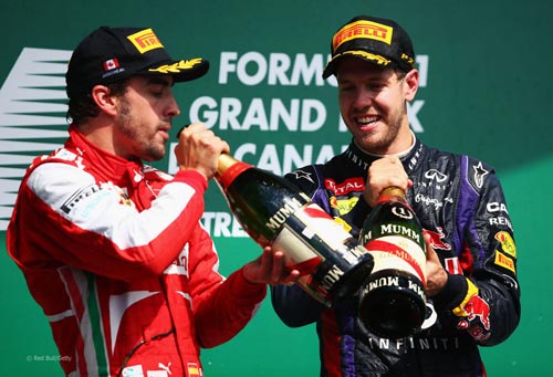 F1: Alonso tâng bốc Vettel - 1