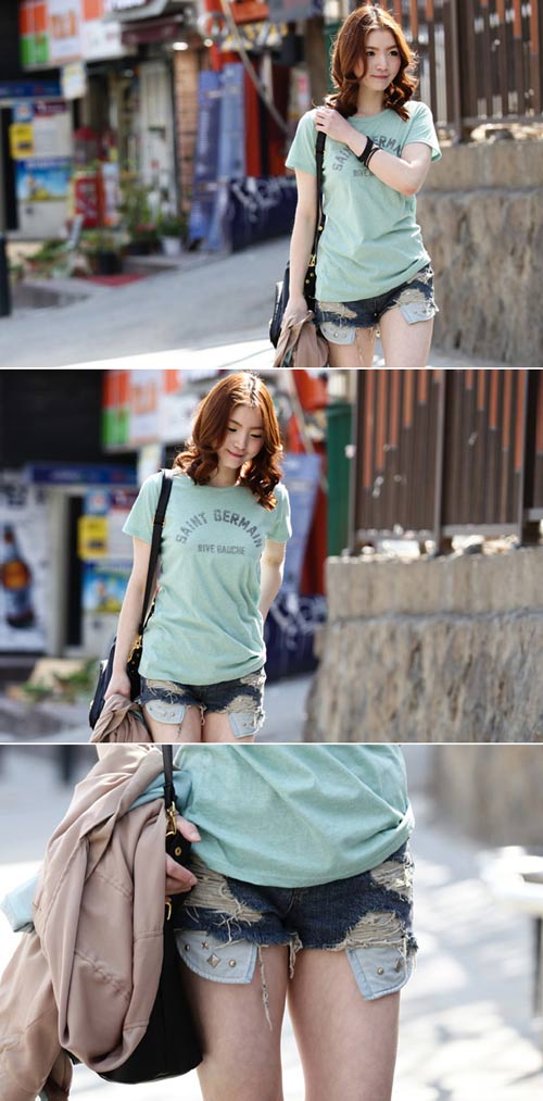 Tinh nghịch xuống phố với short lộ túi - 5