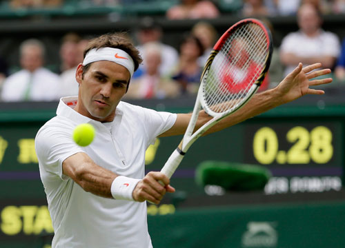 “Vua” Federer trả thanh kiếm Excalibur - 1