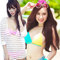 Người mẫu - Hoa hậu - Nóng như mỹ nhân Việt mặc bikini