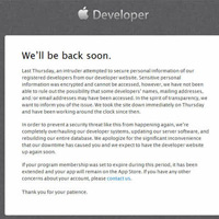Công nghệ thông tin - Website của Apple dành cho lập trình viên bị “hack”