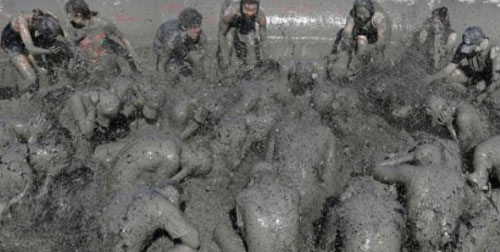 Ngắm kiều nữ tắm bùn ở Hàn Quốc - 6