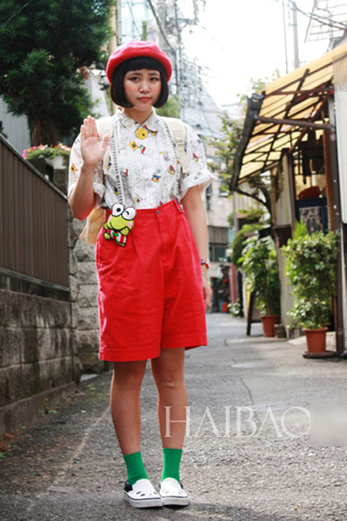 Bạn gái Nhật Bản cá tính đón Thu - 8