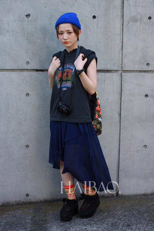 Bạn gái Nhật Bản cá tính đón Thu - 9